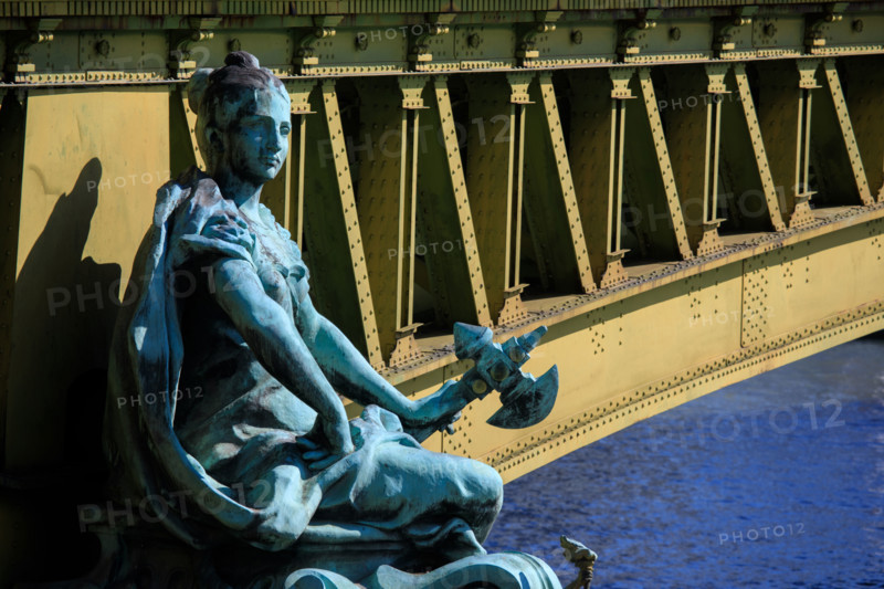 Paris, the Pont Mirabeau