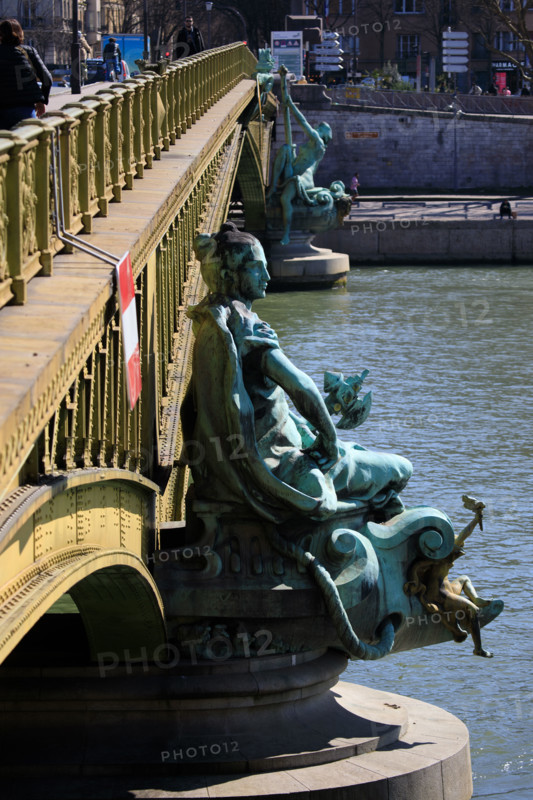 Paris, the Pont Mirabeau