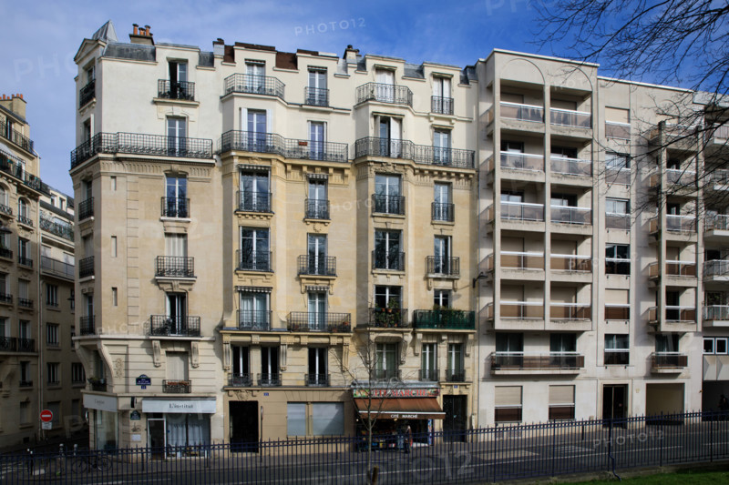 Paris, rue de la Cité Universitaire
