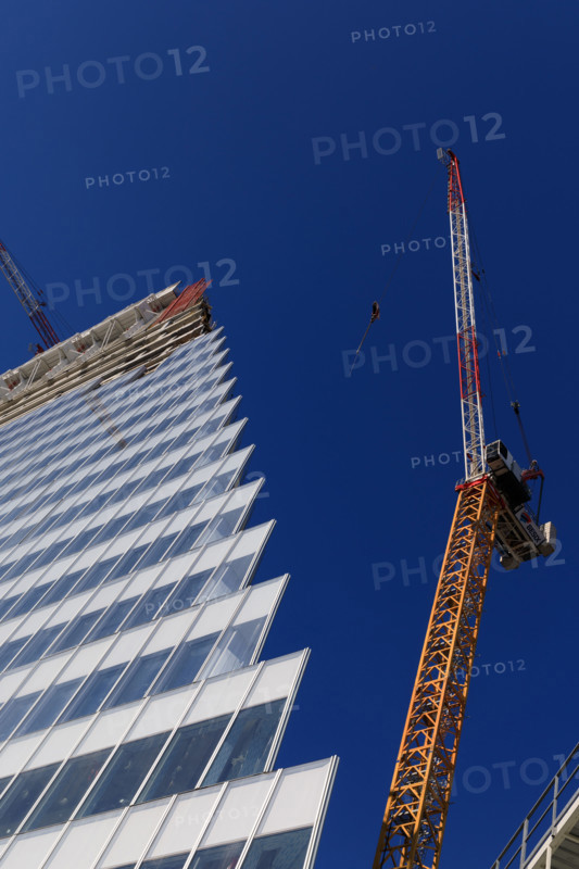 Paris, the Tour Triangle construction site