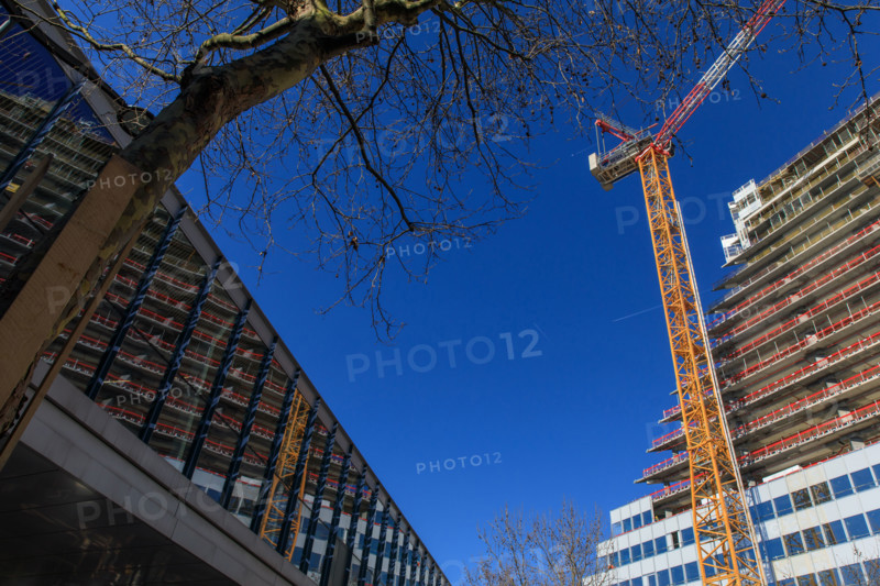 Paris, the Tour Triangle construction site