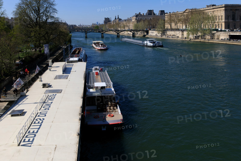 Paris, the Seine river