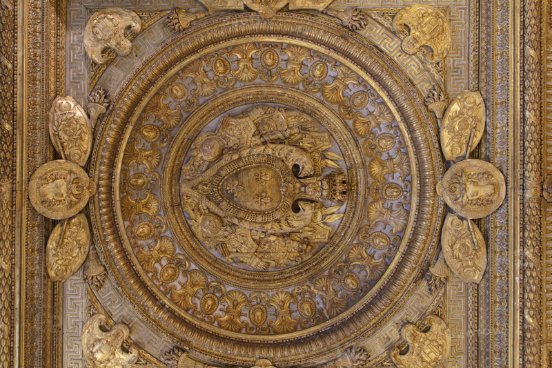 Paris, Louvre Museum, the Chambre de Parade