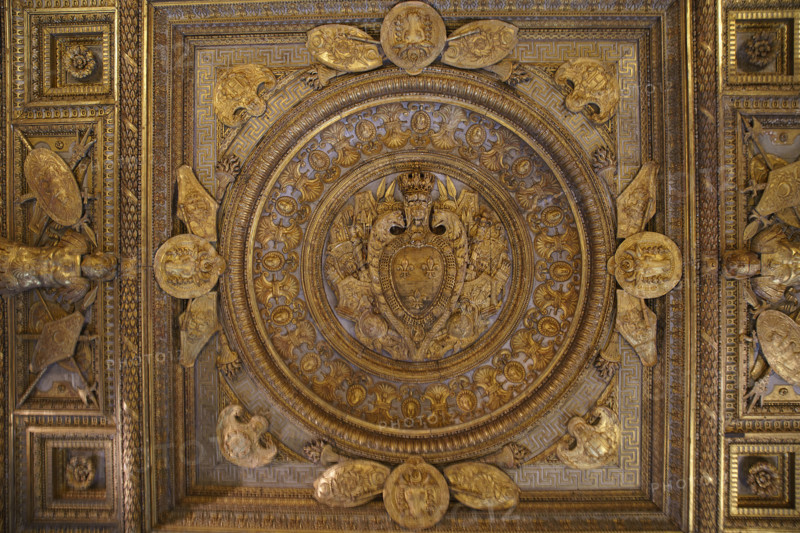 Paris, Louvre Museum, the Chambre de Parade