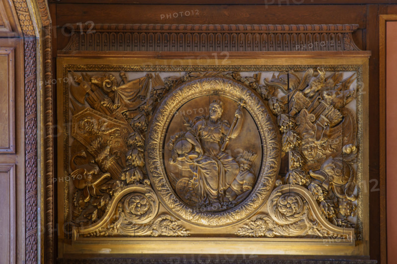Paris, Louvre Museum, the Chambre de Parade
