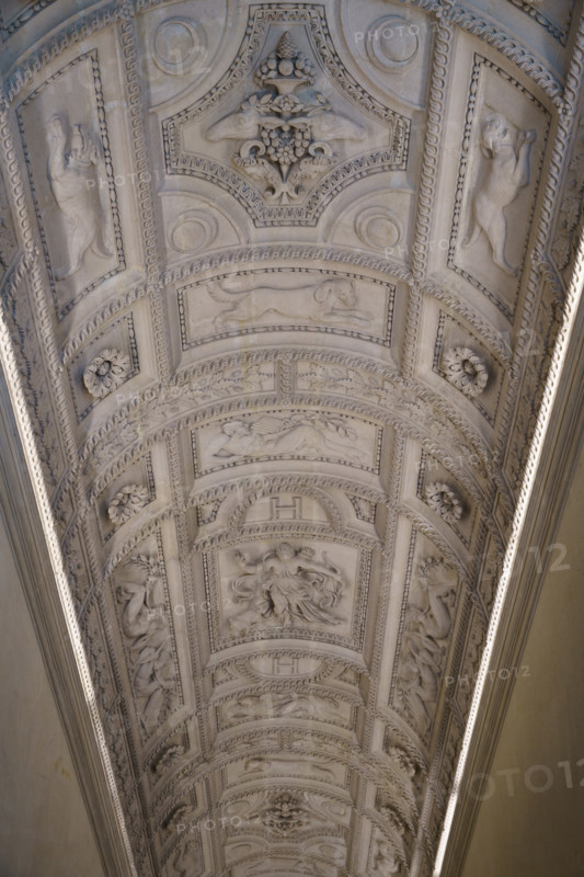 Paris, Louvre Museum, Escalier Henri II