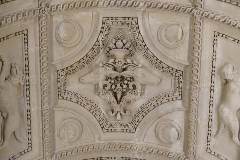 Paris, Musée du Louvre, escalier Henri II