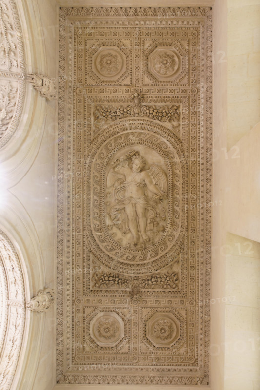 Paris, Louvre Museum, Escalier Henri II