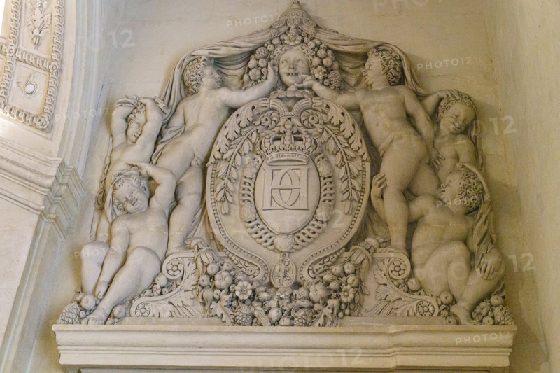 Paris, Musée du Louvre, escalier Henri II