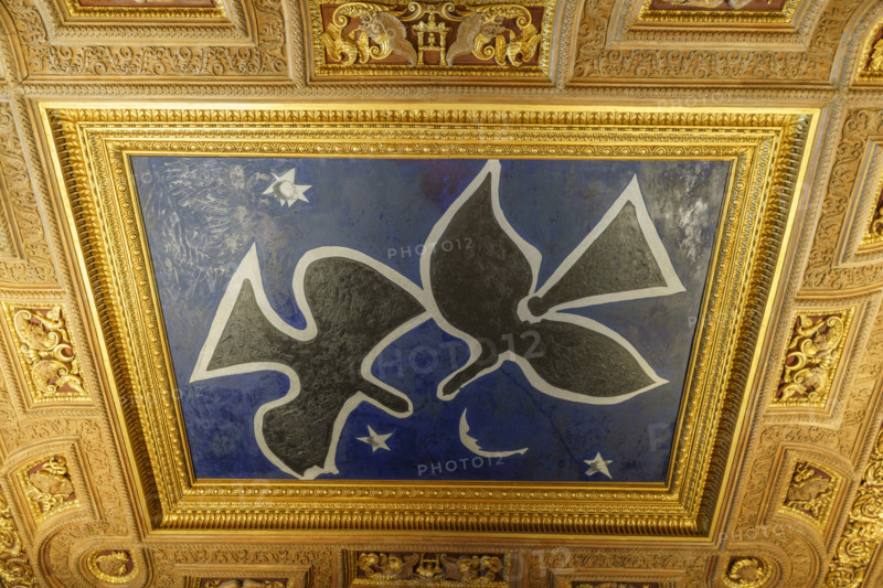 Paris, Musée du Louvre, "Les Oiseaux" de Georges Braque