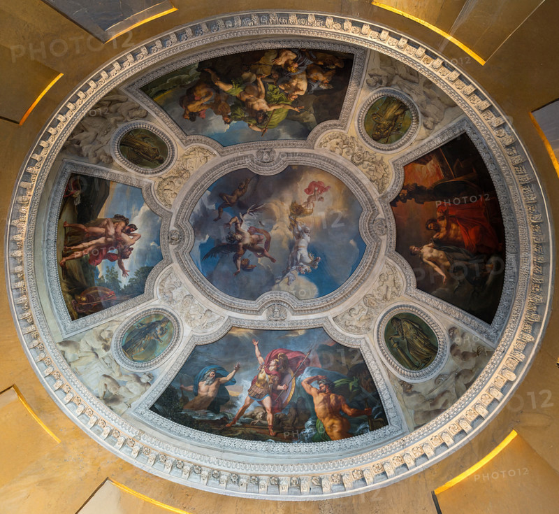 Paris, Louvre Museum, the Rotonde d'Apollon