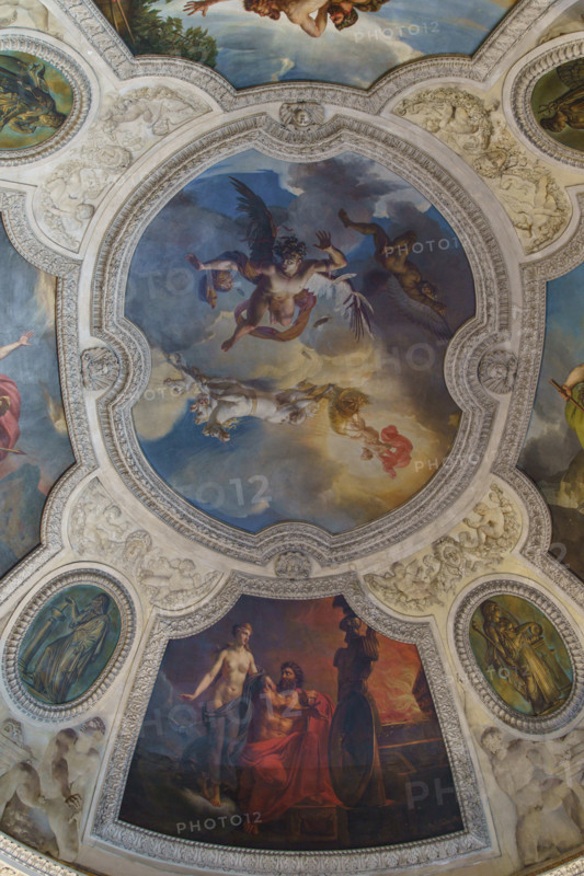 Paris, Louvre Museum, the Rotonde d'Apollon