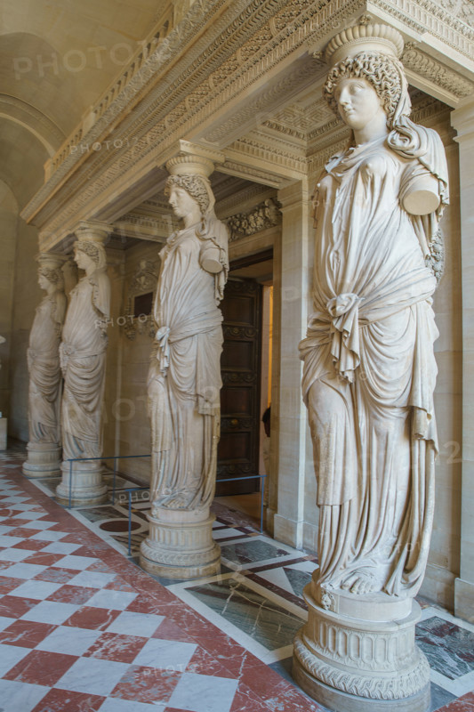 Paris, Musée du Louvre, Salle des Cariatides