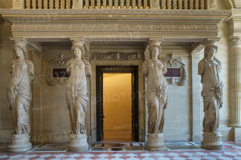Paris, Musée du Louvre, Salle des Cariatides
