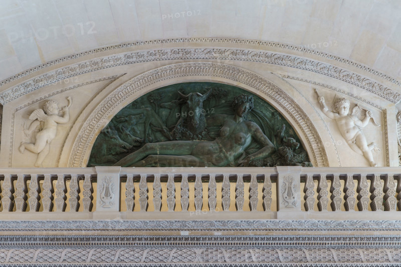 Paris, Louvre Museum, the Salle des Cariatides