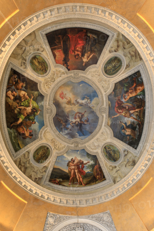 Paris, Louvre Museum, the Rotonde d'Apollon