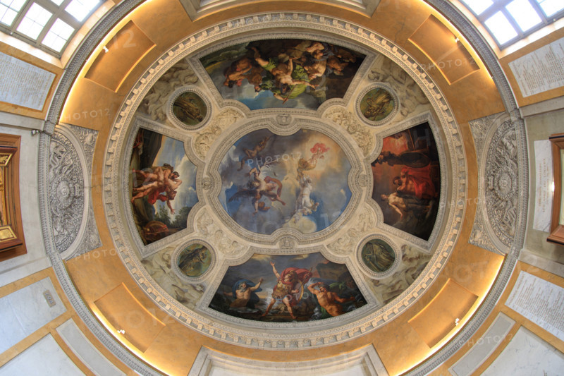 Paris, Louvre Museum, the Rotonde d'Apollon