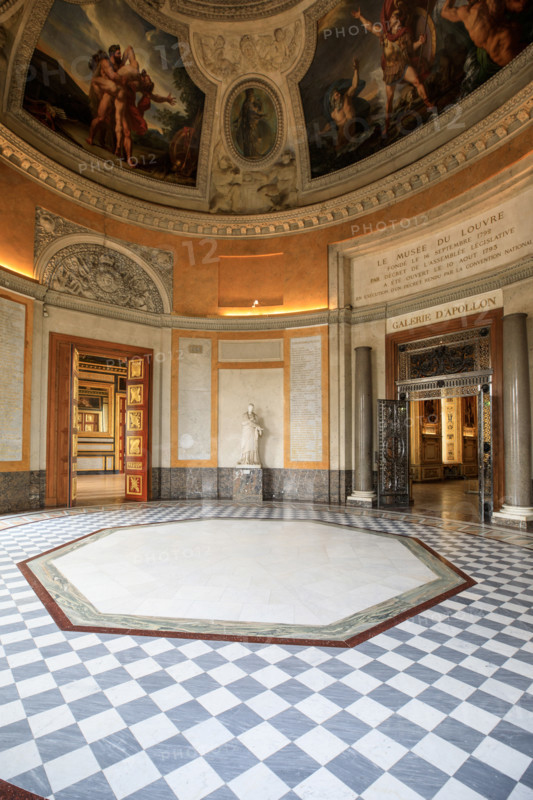 Paris, Musée du Louvre, Rotonde d'Apollon