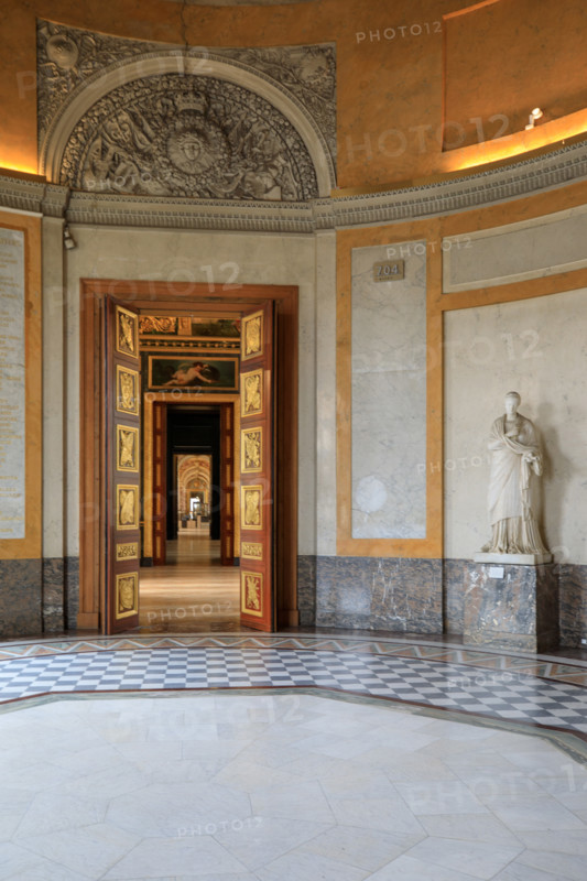 Paris, Louvre Museum, the Rotonde d'Apollon