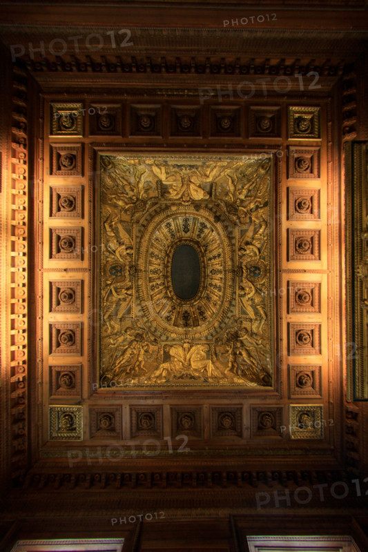 Paris, Louvre Museum, bedroom of King Louis XIV