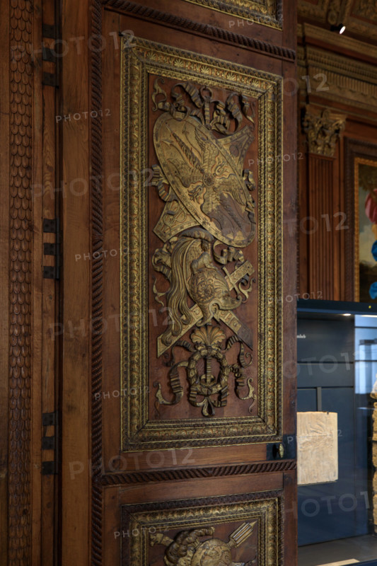 Paris, Louvre Museum, bedroom of King Louis XIV
