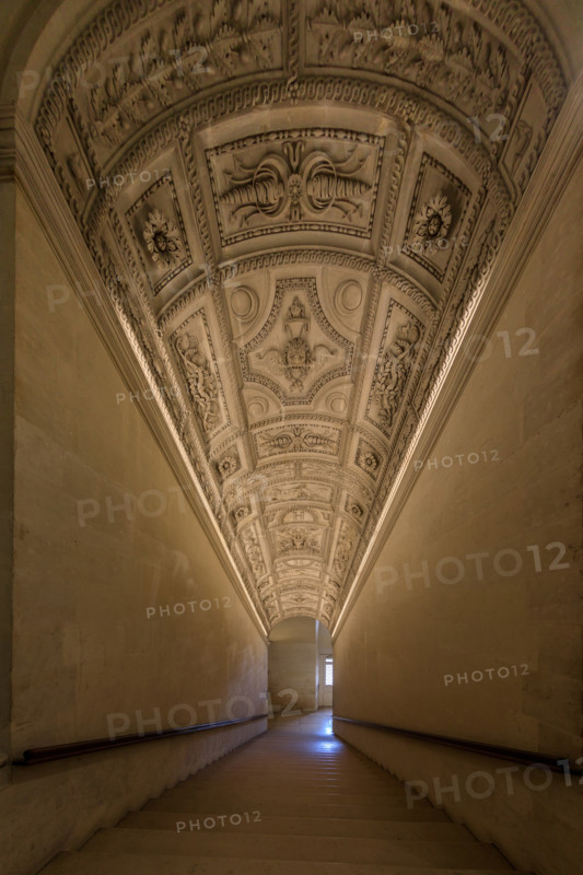 Paris, Louvre Museum, Escalier Henri II