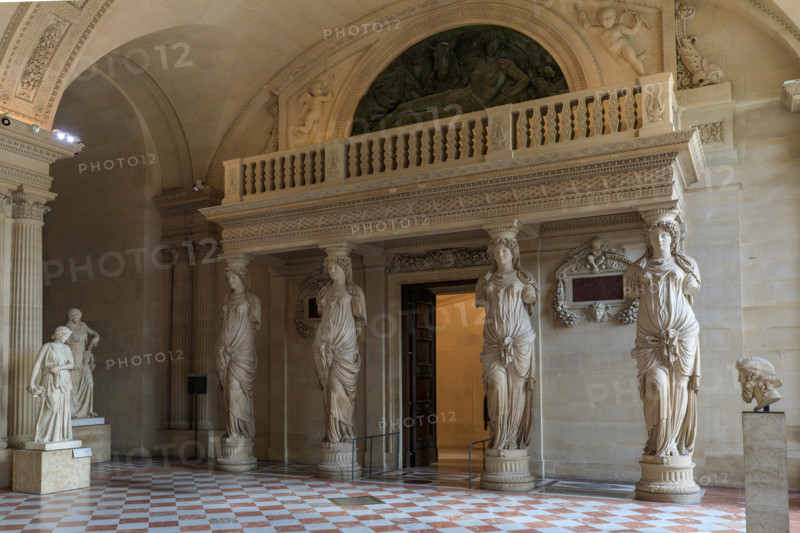 Paris, Musée du Louvre, Salle des Cariatides