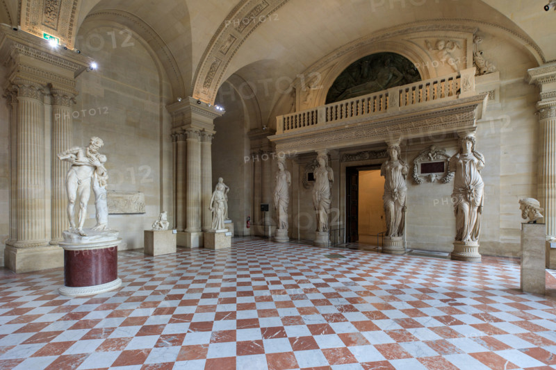 Paris, Musée du Louvre, Salle des Cariatides