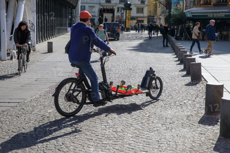 Paris, vélo cargo