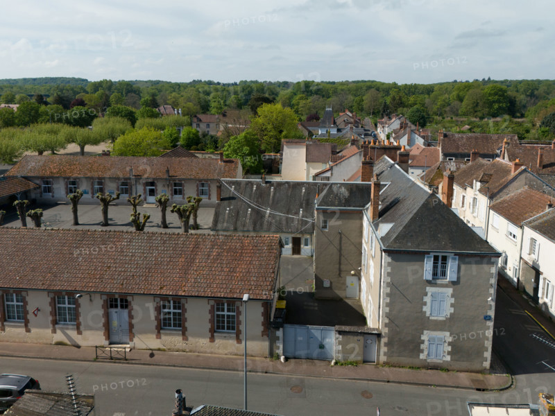 france, région centre, Loiret, Briare, centre ville