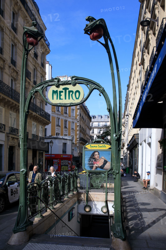 Paris, métro Réaumur-Sébastopol
