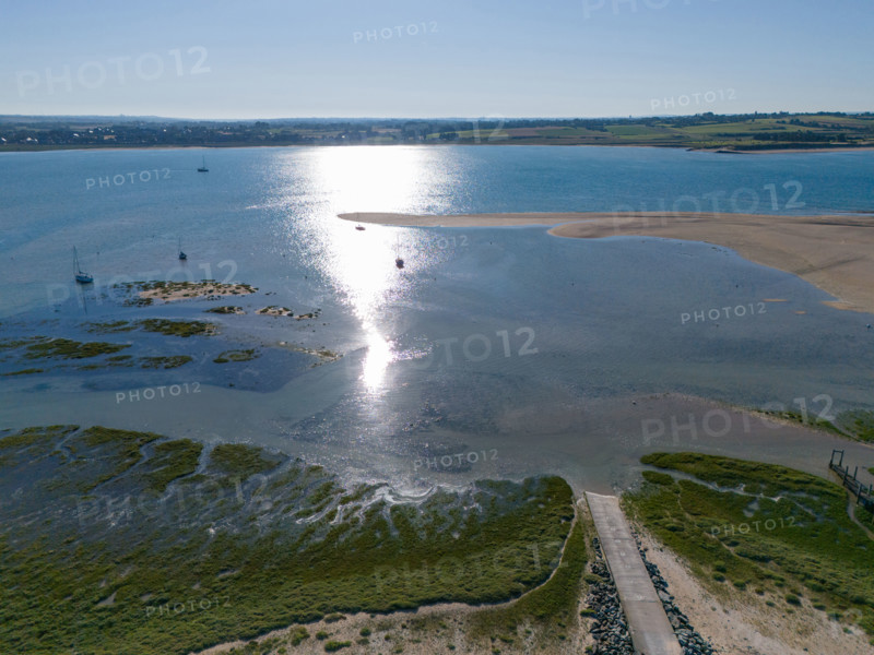 france, region Normandie, Manche, cotentin, Agon coutainville, pointe d'Agon,