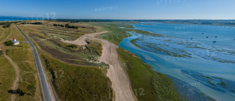 france, region Normandie, Manche, cotentin, Agon coutainville, pointe d'Agon,