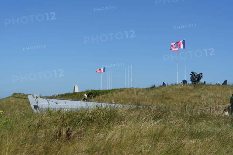france, region Normandie, Manche, cotentin, plages du debarquement, Sainte-Marie du Mont,  Utah Beach,