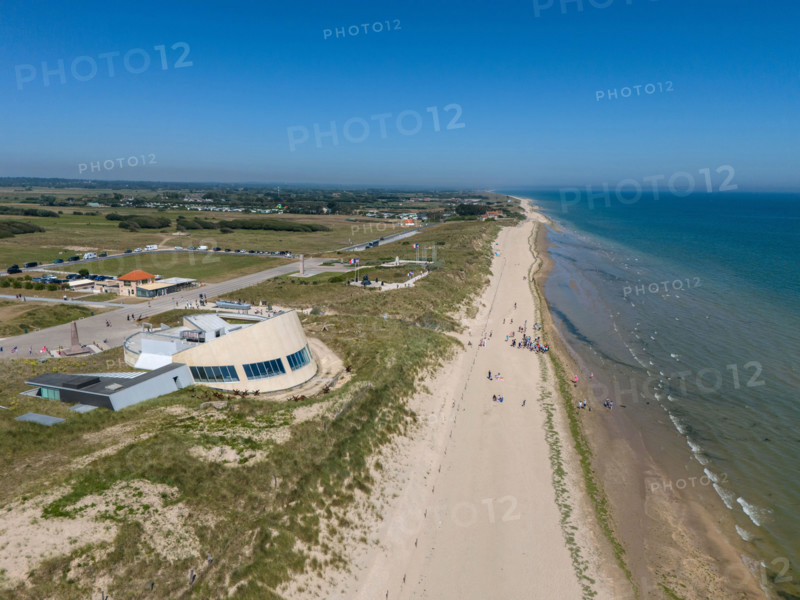 france, region Normandie, Manche, cotentin, plages du debarquement, Sainte-Marie du Mont,  Utah Beach,