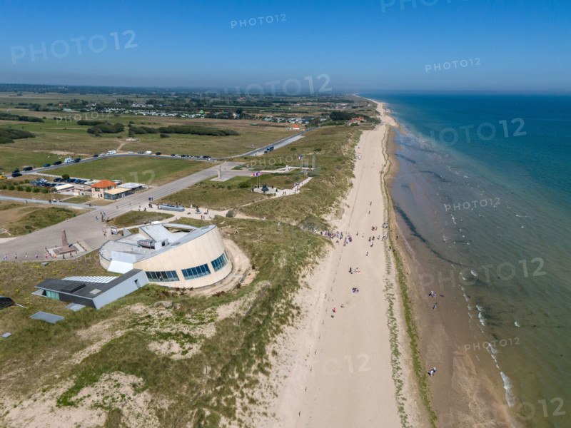 france, region Normandie, Manche, cotentin, plages du debarquement, Sainte-Marie du Mont,  Utah Beach,