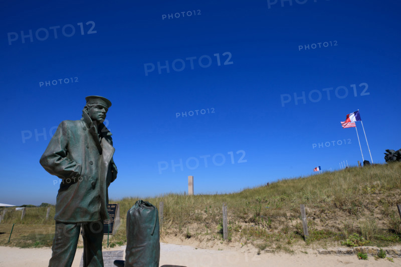 france, region Normandie, Manche, cotentin, plages du debarquement, Sainte-Marie du Mont,  Utah Beach,