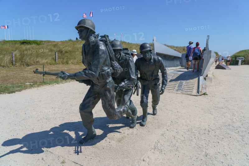 france, region Normandie, Manche, cotentin, plages du debarquement, Sainte-Marie du Mont,  Utah Beach,