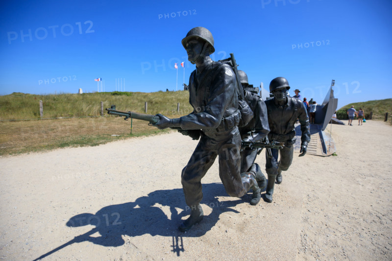 france, region Normandie, Manche, cotentin, plages du debarquement, Sainte-Marie du Mont,  Utah Beach,