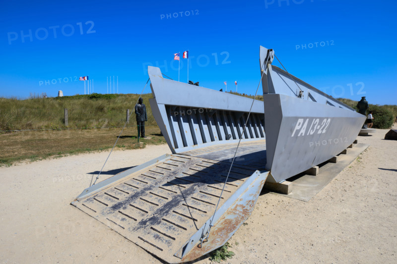 france, region Normandie, Manche, cotentin, plages du debarquement, Sainte-Marie du Mont,  Utah Beach,