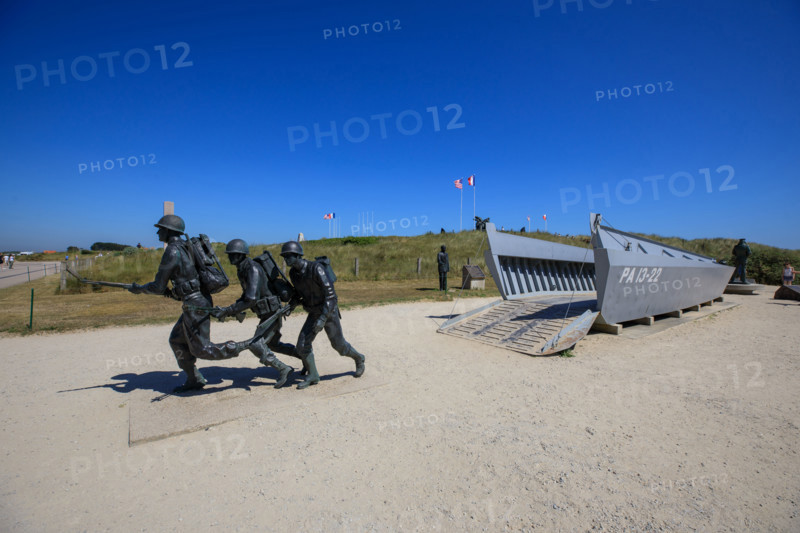 france, region Normandie, Manche, cotentin, plages du debarquement, Sainte-Marie du Mont,  Utah Beach,