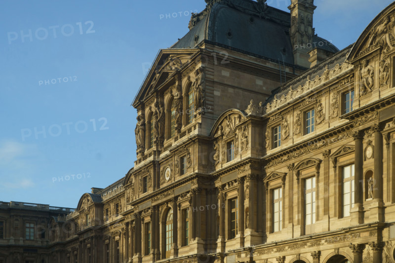 Paris, The Louvre, the Cour Carrée