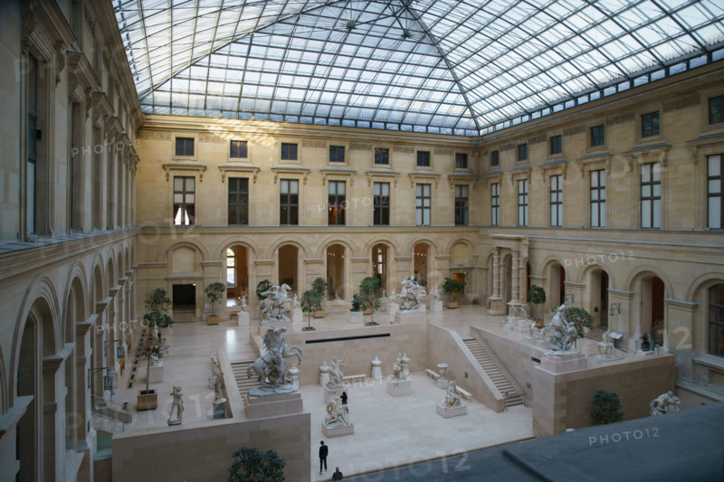 Paris, Musée du Louvre, Cour Marly