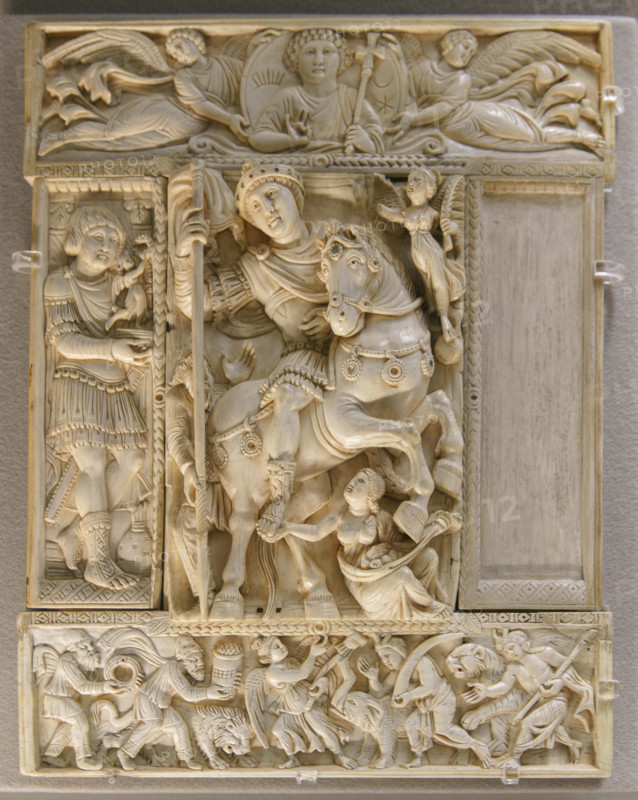Paris, The Louvre, the Barberini ivory