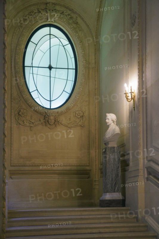 Paris, Musée du Louvre, Escalier Lefuel