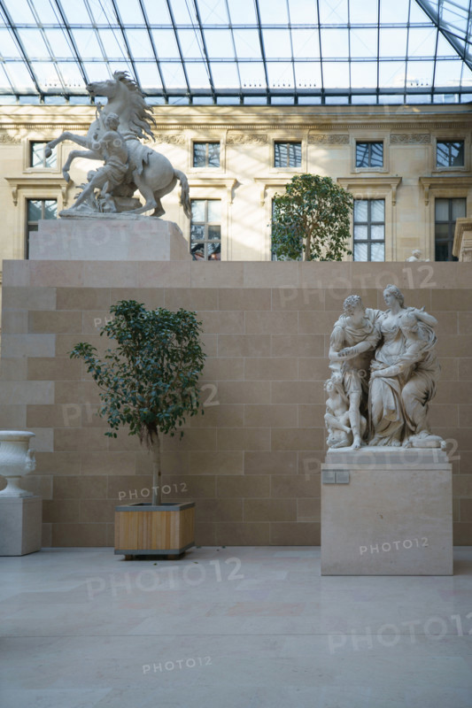 Paris, The Louvre, the Cour Marly