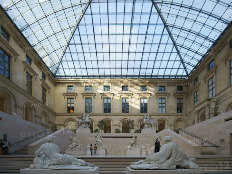 Paris, The Louvre, the Cour Marly