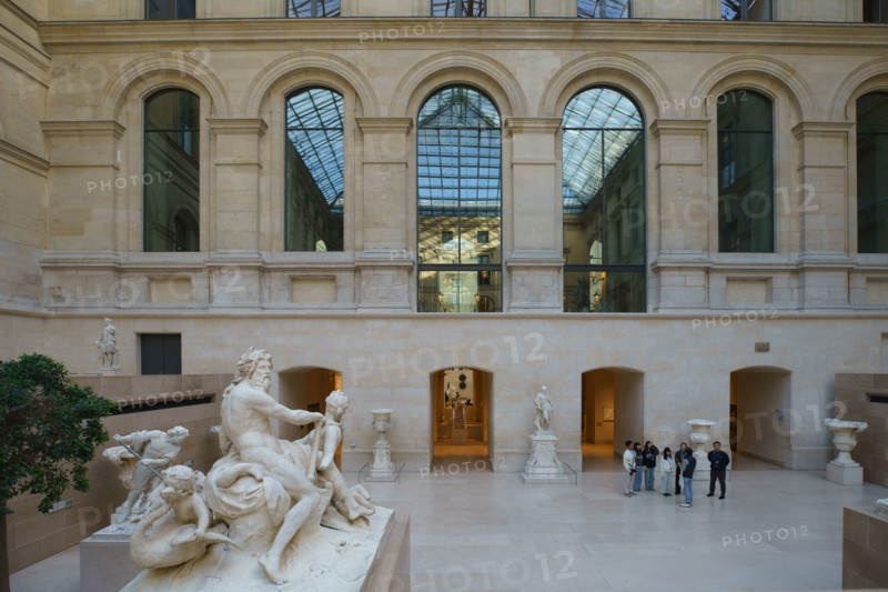 Paris, The Louvre, the Cour Marly
