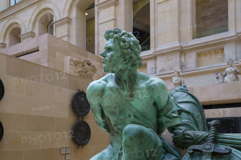 Paris, The Louvre, the Cour Puget