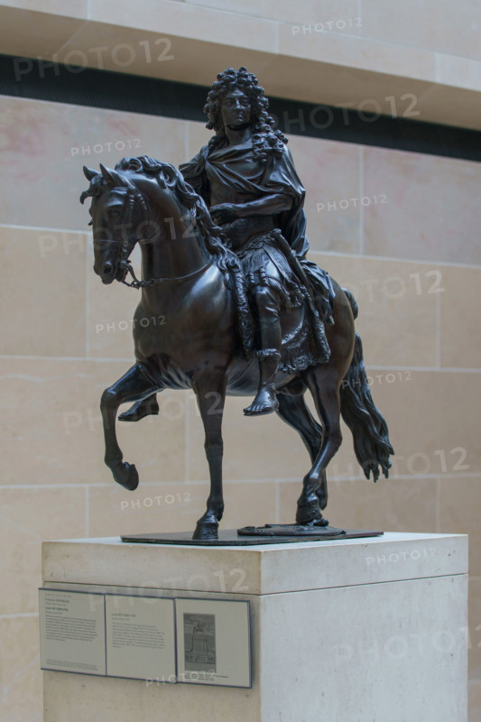 Paris, The Louvre, statue of Louis XIV